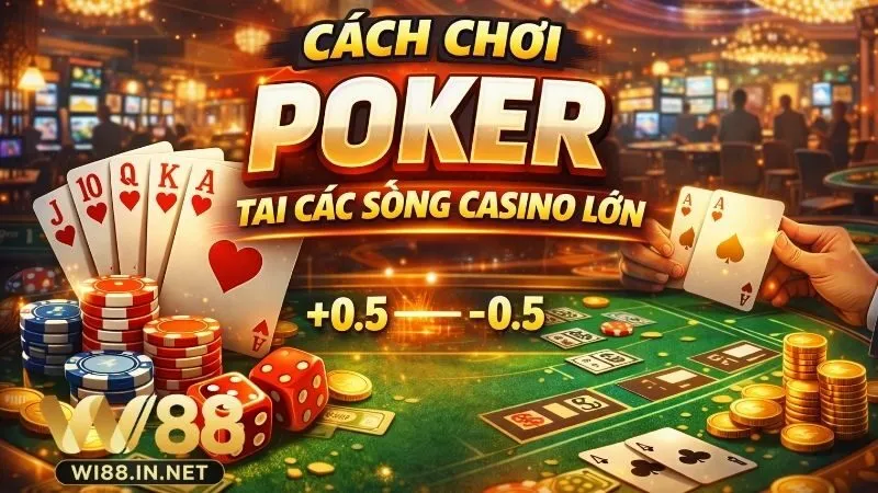 Hướng Dẫn Chi Tiết Cách Chơi Poker Tại Các Sòng Casino